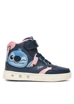 Sneakersy Geox J Skylin J568WH 0BCKN C0694 S Granatowy ze sklepu eobuwie.pl w kategorii Buty sportowe dziecięce - zdjęcie 185509607