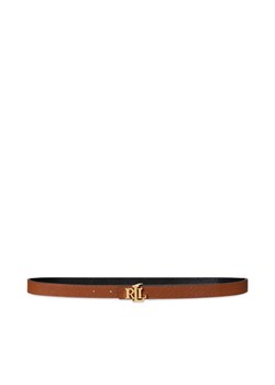 Pasek Damski LAUREN RALPH LAUREN 412974560003 Brązowy ze sklepu eobuwie.pl w kategorii Paski damskie - zdjęcie 185509627