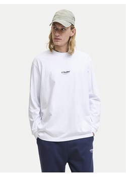 Jack&Jones Longsleeve Soho 12278788 Biały Relaxed Fit ze sklepu MODIVO w kategorii T-shirty męskie - zdjęcie 185510478