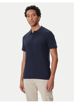 Mustang Polo Pierre 1016880 Granatowy Slim Fit ze sklepu MODIVO w kategorii T-shirty męskie - zdjęcie 185510489