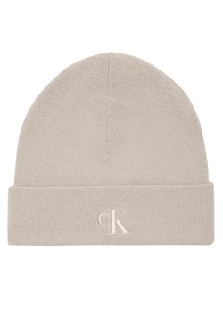 Calvin Klein Czapka LV04D8020G Beżowy ze sklepu MODIVO w kategorii Czapki zimowe męskie - zdjęcie 185510509