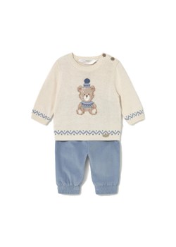 Mayoral Komplet sweter i spodnie materiałowe 2580 Niebieski Regular Fit ze sklepu MODIVO w kategorii Odzież dla niemowląt - zdjęcie 185510577
