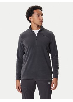 Jack Wolfskin Polar Taunus Hz 1709522 Szary Regular Fit ze sklepu MODIVO w kategorii Bluzy męskie - zdjęcie 185510579