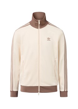 adidas Originals Męska kurtka dresowa - Classic Mężczyźni waniliowy jednolity ze sklepu vangraaf w kategorii Bluzy męskie - zdjęcie 185512436