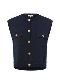 More & More Damska kamizelka z dzianiny Kobiety granatowy jednolity ze sklepu vangraaf w kategorii Kamizelki damskie - zdjęcie 185512476