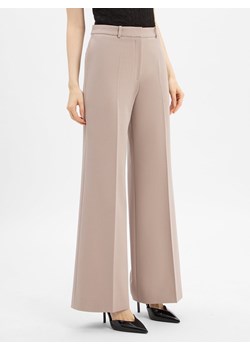 HUGO Damskie spodnie materiałowe - Hasmina Kobiety taupe jednolity ze sklepu vangraaf w kategorii Spodnie damskie - zdjęcie 185512507