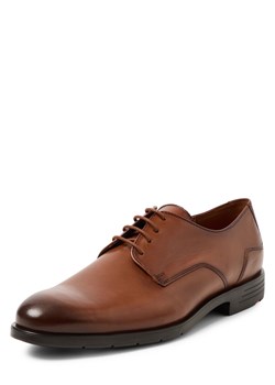 Lloyd Męskie sznurowane buty - Eezy 110 Mężczyźni skóra koniakowy jednolity ze sklepu vangraaf w kategorii Buty eleganckie męskie - zdjęcie 185512516