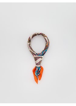 Reserved - Apaszka we wzory - wielobarwny - id: 233GG-MLC - marki Reserved - 185512706 Reserved - Apaszka we wzory - wielobarwny ze sklepu Reserved w kategorii Szaliki i chusty damskie - zdjęcie 185512706