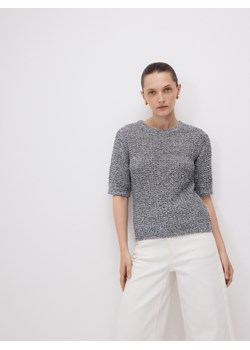 Reserved - Sweter z krótkimi rękawami - wielobarwny ze sklepu Reserved w kategorii Swetry damskie - zdjęcie 185513137