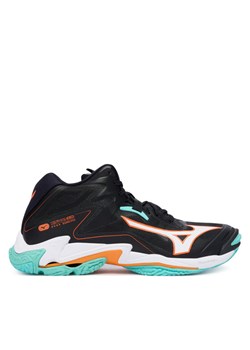 Mizuno Buty halowe Wave Lightning Z8 Mid V1GA2405 Czarny ze sklepu MODIVO w kategorii Buty sportowe męskie - zdjęcie 185514129
