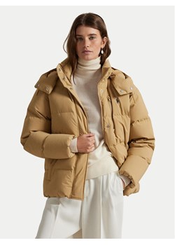 Polo Ralph Lauren Kurtka puchowa 211971190001 Beżowy Relaxed Fit ze sklepu MODIVO w kategorii Kurtki damskie - zdjęcie 185514166