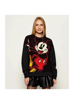 Desigual Sweter HELLO MICKEY | Desigual x Disney | Relaxed fit ze sklepu Gomez Fashion Store w kategorii Swetry damskie - zdjęcie 185515109