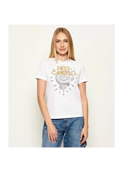 Just Cavalli T-shirt | Regular Fit ze sklepu Gomez Fashion Store w kategorii Bluzki damskie - zdjęcie 185515169
