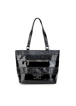 Torebka Monnari TORIMP0-24J-BAG4800-KM20D000-R00 Czarny ze sklepu eobuwie.pl w kategorii Torby Shopper bag - zdjęcie 185516597