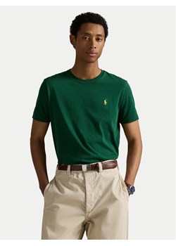 Polo Ralph Lauren T-Shirt 710671438461 Zielony Custom Slim Fit - id: 0000305624499 - marki Polo Ralph Lauren - 185517287 Polo Ralph Lauren T-Shirt 710671438461 Zielony Custom Slim Fit ze sklepu MODIVO w kategorii T-shirty męskie - zdjęcie 185517287