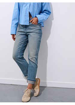 Mohito - Jeansy boyfriend - granatowy ze sklepu Mohito w kategorii Jeansy damskie - zdjęcie 185517977