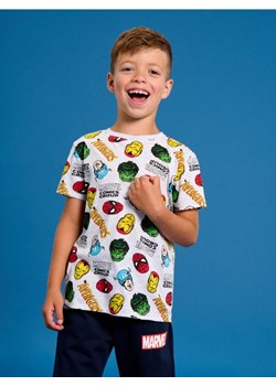 Sinsay - Koszulka z krótkim rękawem ze wzorem Marvel Comics - szary ze sklepu Sinsay w kategorii T-shirty chłopięce - zdjęcie 185518796