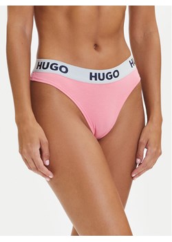 HUGO Stringi 50469651 Różowy ze sklepu MODIVO w kategorii Majtki damskie - zdjęcie 185519576