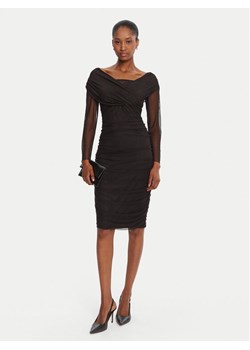 Rinascimento Sukienka koktajlowa CFC0126152003 Czarny Slim Fit ze sklepu MODIVO w kategorii Sukienki - zdjęcie 185521609