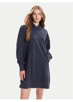 G-Star Raw Sukienka dzianinowa D27165-D969 Niebieski Relaxed Fit ze sklepu MODIVO w kategorii Sukienki - zdjęcie 185521619