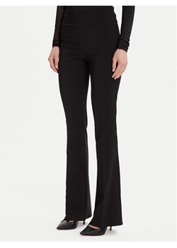 Rinascimento Spodnie materiałowe CFC0125318003 Czarny Flare Fit ze sklepu MODIVO w kategorii Spodnie damskie - zdjęcie 185521626