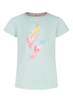 Topo Koszulka &quot;Feather&quot; w kolorze zielonym ze sklepu Limango Polska w kategorii Bluzki dziewczęce - zdjęcie 185522585