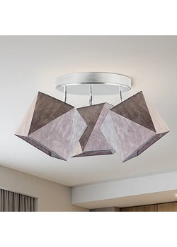 Designerska lampa sufitowa do salonu MINORKA 3 punktowa regulowana LED ze sklepu Lysne w kategorii Lampy sufitowe - zdjęcie 185523506