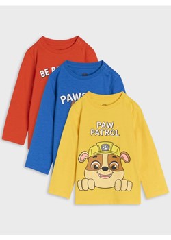 Sinsay - Koszulki z długimi rękawami 3 pack PAW Patrol - niebieski ze sklepu Sinsay w kategorii Bluzy i swetry - zdjęcie 185524085