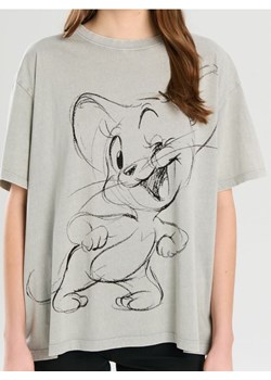 Sinsay - Koszulka Tom and Jerry - szary ze sklepu Sinsay w kategorii Bluzki damskie - zdjęcie 185524156