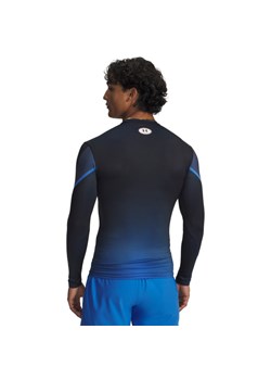 Męski longsleeve treningowy Under Armour UA Heatgear Sub Crew LS - granatowa ze sklepu Sportstylestory.com w kategorii T-shirty męskie - zdjęcie 185524648