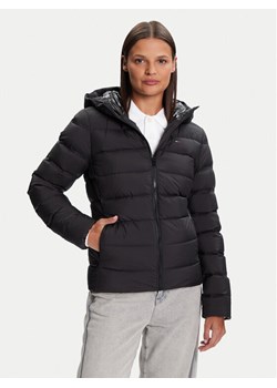Tommy Jeans Kurtka puchowa DW0DW21617 Czarny Slim Fit ze sklepu MODIVO w kategorii Kurtki damskie - zdjęcie 185525587