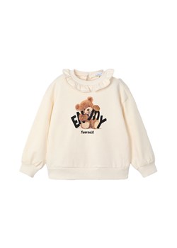 Mayoral Bluza 4430 Écru Regular Fit ze sklepu MODIVO w kategorii Bluzy dziewczęce - zdjęcie 185525589
