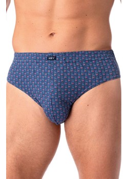 2-pack bawełniane slipy męskie MPC 945, Kolor turkusowy-wzór, Rozmiar M, Key ze sklepu Primodo w kategorii Majtki męskie - zdjęcie 185525975