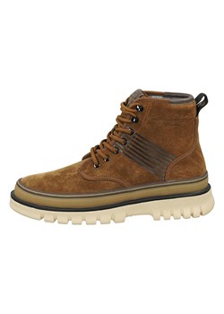GANT Footwear Skórzane botki &quot;Nebrada&quot; w kolorze jasnobrązowym ze sklepu Limango Polska w kategorii Buty zimowe męskie - zdjęcie 185526047