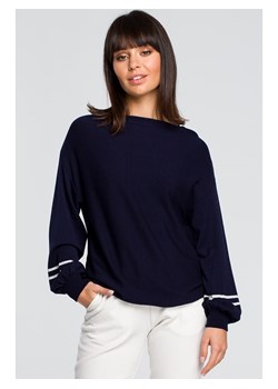 Be Wear Sweter w kolorze granatowym ze sklepu Limango Polska w kategorii Swetry damskie - zdjęcie 185526975