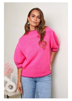 L'armoire de Suzette Sweter w kolorze różowym - id: 16199072 - marki L'armoire De Suzette - 185527748 L'armoire de Suzette Sweter w kolorze różowym ze sklepu Limango Polska w kategorii Swetry damskie - zdjęcie 185527748