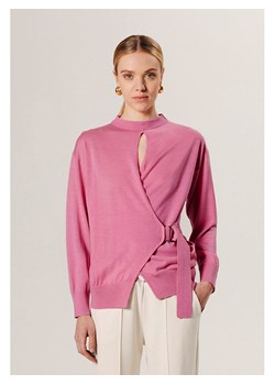 Rodier Wełniany sweter w kolorze jasnoróżowym ze sklepu Limango Polska w kategorii Swetry damskie - zdjęcie 185528019