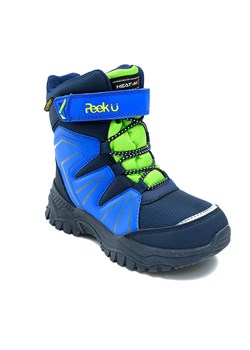 Peek U Botki zimowe &quot;Cavalier&quot; w kolorze niebieskim ze sklepu Limango Polska w kategorii Buty zimowe dziecięce - zdjęcie 185528225