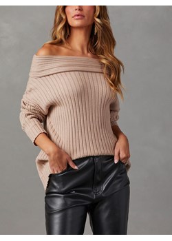 LA Angels Sweter w kolorze jasnobrązowym ze sklepu Limango Polska w kategorii Swetry damskie - zdjęcie 185528345