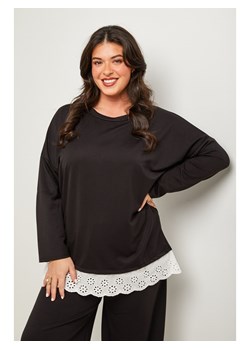 Curvy Lady Sweter w kolorze czarnym ze sklepu Limango Polska w kategorii Swetry damskie - zdjęcie 185529029