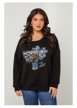 Curvy Lady Sweter w kolorze czarnym ze sklepu Limango Polska w kategorii Swetry damskie - zdjęcie 185529049