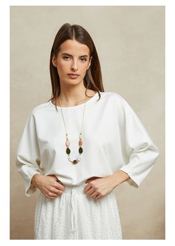 Plume Sweter &quot;Adam&quot; w kolorze białym ze sklepu Limango Polska w kategorii Swetry damskie - zdjęcie 185529248