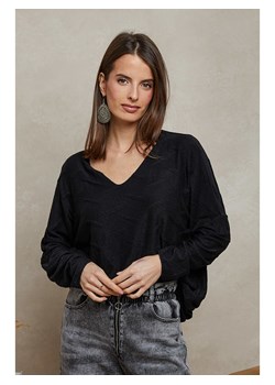 Plume Sweter &quot;Clux&quot; w kolorze czarnym ze sklepu Limango Polska w kategorii Swetry damskie - zdjęcie 185529278