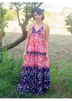 Isla Bonita by SIGRIS Sukienka w kolorze różowo-granatowym ze sklepu Limango Polska w kategorii Sukienki - zdjęcie 185529788