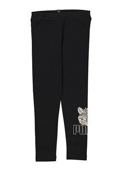 Puma Legginsy &quot;ESS+ Tropicat&quot; w kolorze czarnym ze sklepu Limango Polska w kategorii Spodnie dziewczęce - zdjęcie 185529867