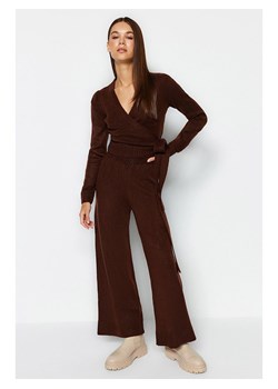 trendyol 2-częściowy zestaw w kolorze ciemnobrązowym ze sklepu Limango Polska w kategorii Swetry damskie - zdjęcie 185529887