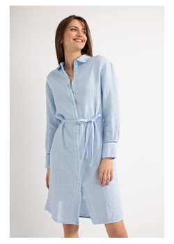 Josephine &amp; Co Sukienka koszulowa &quot;Dorine&quot; w kolorze błękitnym ze sklepu Limango Polska w kategorii Sukienki - zdjęcie 185529967