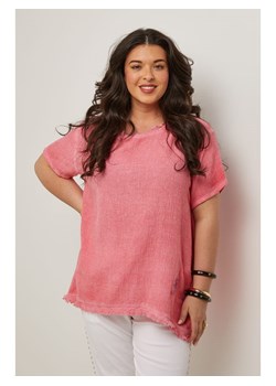 Curvy Lady Bluzka w kolorze jasnoróżowym ze sklepu Limango Polska w kategorii Bluzki damskie - zdjęcie 185530139