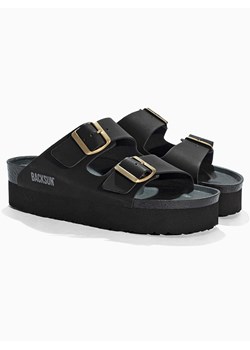 BACKSUN Klapki &quot;Maldives&quot; w kolorze czarnym ze sklepu Limango Polska w kategorii Klapki damskie - zdjęcie 185530457