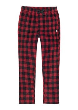Hurley Spodnie polarowe w kolorze czerwono-czarnym ze sklepu Limango Polska w kategorii Spodnie męskie - zdjęcie 185530596
